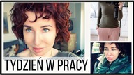 MAKIJAŻ DO PRACY I W CO SIĘ UBIERAŁAM - VLOG