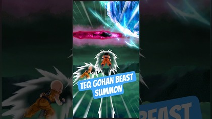LR TEQ GOHAM BEAST SUMMON MOVIE HEROES DBZ DOKKAN BATTLE