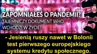 W BOLONII STARTUJE PROGRAM TESTOWY KREDYTU SPOŁECZNEGO, A EUROPA WZMAGA WYSIŁKI INWIGILACYJNE, NACIS