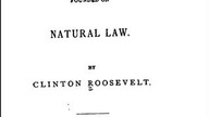 CLINTON ROOSEVELT - Nauka Rządu Oparta na prawie naturalnym 1841.