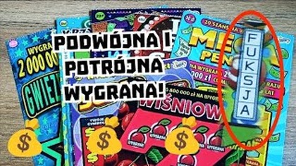 Zdrapki Lotto  Mix z wygranymi!  Dwie grube zdrapki i coś dla relaksu 