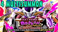 EXTREME DOKKAN FESTIVAL TEQ TRANSFORMING FRIEZA SUMMON MULTI x4  | Dragon Ball Z Dokkan Battle