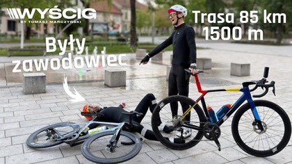 Najgorszy podjazd w okolicy na dużej tarczy.  85 km super trasy kolarskiej pod Krakowem na kole PROsa