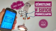 Jak podłączyć oświetlenie w suficie podwieszanym? WiFi Smart Home | Vteka