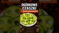  Zrób OGÓRKOWE CZASZKI na Halloween  #halloween #przekąska #shorts #ogórek