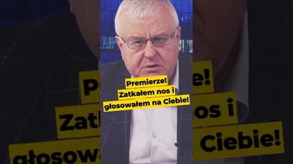 Premierze, zatkałem nos i głosowałem na Ciebie #Tusk #wybory #wybory2027 #koalicja #Polska #polityka