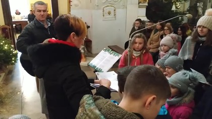 Schola Aniołki z Markuszowa - Wśród nocnej ciszy - 1 stycznia 2020 r.