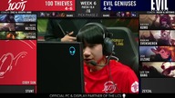 100 Thieves vs Evil Geniuses |EN| - LCS Spring Split 2020 W6D1