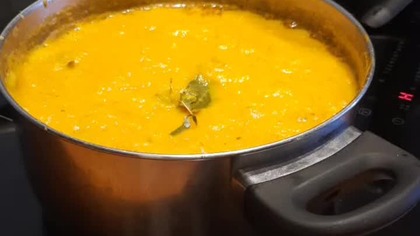 Degustacja zupki marchewkowej