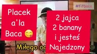 Dwa jajka 2 banany I chudniesz w oczach człowieku Cyprysek