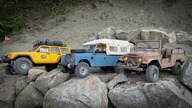 RC Cars Offroad 1/10 Scale Boom Racing BRX02 Series 3 & Toyota FJ45 And TRX4 Jeep XJ Banana