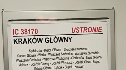 IC 38170 Ustronie - Kraków - Kołobrzeg - wagon sypialny i podróż na Święta Wielkanocne! Wagon z 1981
