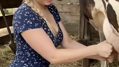 Kto chce kubek mleka #wieś