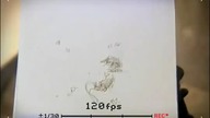 Matrix style flipbook animation