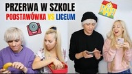 PRZERWA W SZKOLE: Podstawówka VS Liceum
