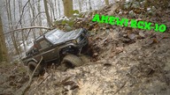 1/10 RC / Rainy Mountain Trip 4X4 TOYOTA LC-70  AMEWI RCX-10 / YK-4101 [4K]