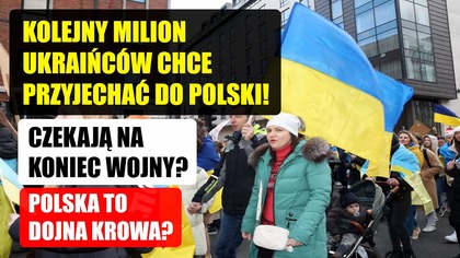 Kolejny Milion Ukraińców chce przyjechać do Polski | Polska to dojna krowa!