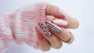 elegant leopard nails art / ezebra.pl / Silcare So PRO