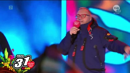 TVN/TTV - Fragment wejście 31.  finał WOŚP o 19:45 (29. 01. 2023) - Część 1
