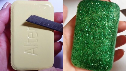 Soap Carving ASMR Relaxing Sounds no talking Satisfying ASMR Video