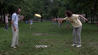 Części intymne (1997) - scena z frisbee