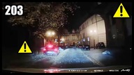 Brawurowa jazda kierowcy VW Scirocco
