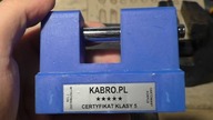 Solidna kłódka Kabro C5 w ataku siłowym. Czy uda się wybić trzpień i ją rozbroić lekkim młotkiem?