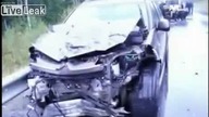 Straszliwy wypadek na autostradzie w Rosji 
