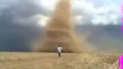 Dust Devil vs.  Human
