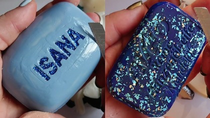 Soap Carving ASMR Relaxing Sounds no talking Satisfying ASMR Video