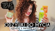 Ulubione ODŻYWKI DO MYCIA kręconych włosów *zgodne z CG*  TOP 10 | Curly Madeleine