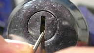 Zamek YETI  firmy Lob, Klasa C, otworzony bez klucza - Lob Lock C Class - Picked