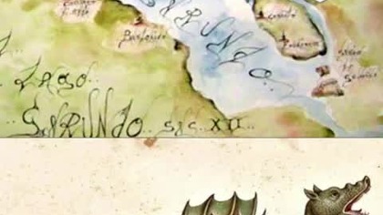 Tarantasio, średniowieczna kryptyda z Italii #kryptozoologia #potwory #sredniowiecze #mediolan