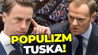 CHAMSKI POPULIZM! Bosak UDERZA w rząd Tuska Wiedzieli, że tego nie zrobią