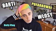 BARTI POFARBOWAŁ WŁOSY ll VLOG Just Siblings!