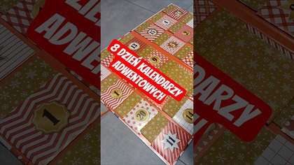 zaległy 8.  dzień kalendarzy adwentowych  #adventcalendar #follow #youtube #shorts #hello