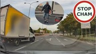 Kłopoty kierowców - skręt z dwóch pasów na trzy pasy ruchu #304 Wasze filmy