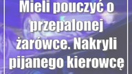 Mieli pouczyć o przepalonej żarówce.  Nakryli pijanego kierowcę
