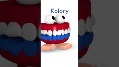 Kolory dla dzieci z zębami