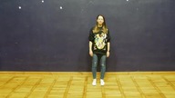 Warsztaty taneczne on-line z GDK, gr.  młodsza, najnowszy układ Cotton Eye Joe cz.  4