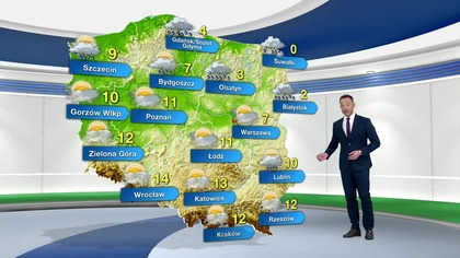 Prognoza pogody na TVN Meteo (10. 02. 2024)
