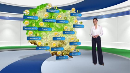 Prognoza pogody na TVN Meteo (24. 03. 2022)