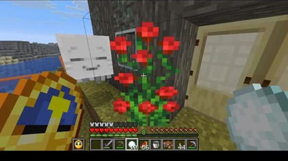 Because I didnt want him to run away from me #minecraft #game #gaming #HappyGhast #Ghast