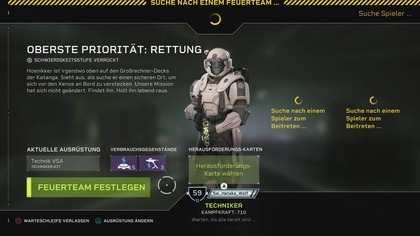 Aliens: Fireteam Elite Priority One: Rescue Insane Technician Class
