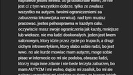 Ableista i jego nowy pupilek, który go głaszcze