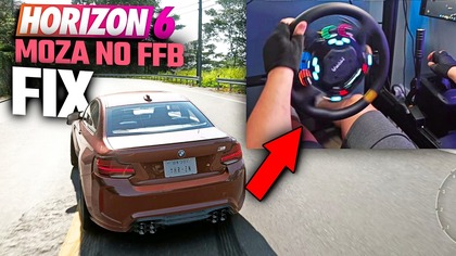 FORZA HORIZON 6: Moza Wheel FIX!  (R3, R5, R9, R12,R25) - Not working? Try this!