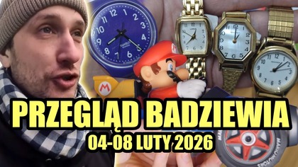 MARIO I ZEGARKI! Rajd po targach rupieci i sklepach z używanymi gratami | Przegląd Badziewia!