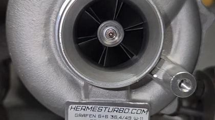 Pierwsza w Polsce turbina na kole kompresji z tworzywa sztucznego.  1. 9 TDI ASZ