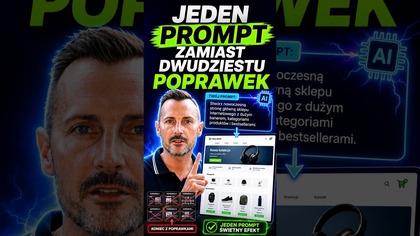 Jeden prompt zamiast dwudziestu poprawek #shorts
