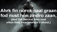 The Song Of the Dragonborn (Dovahkiin)